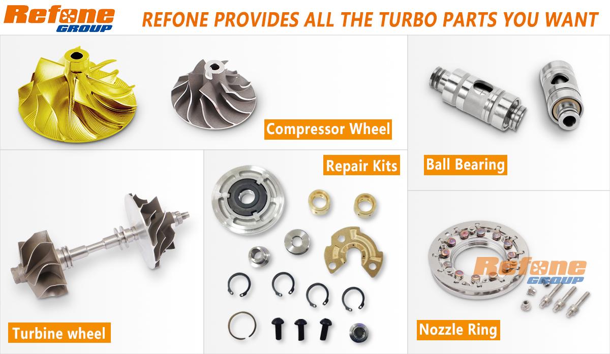 refone turbo partes