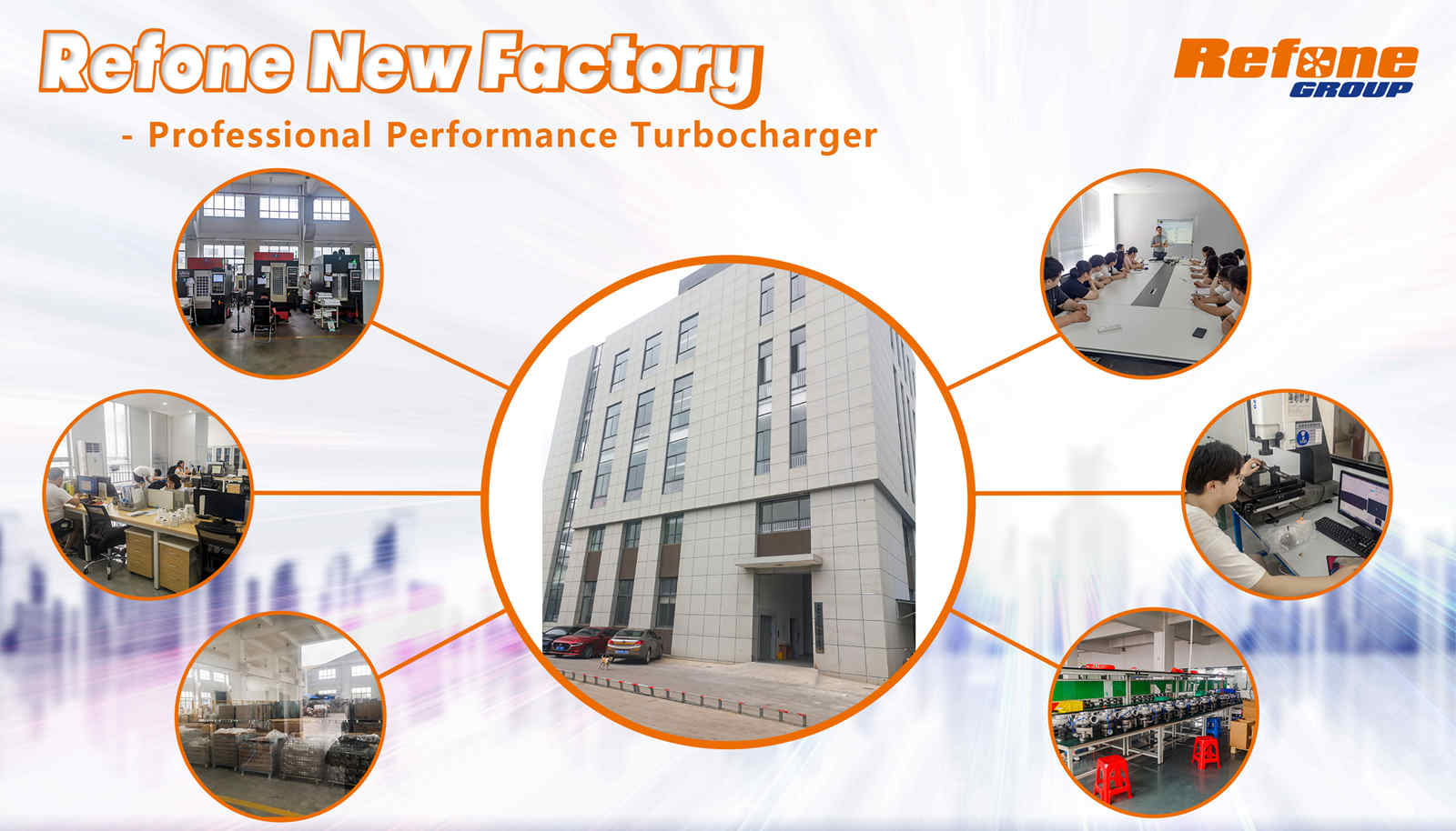 refone new factory - turbocompresor de rendimiento profesional
