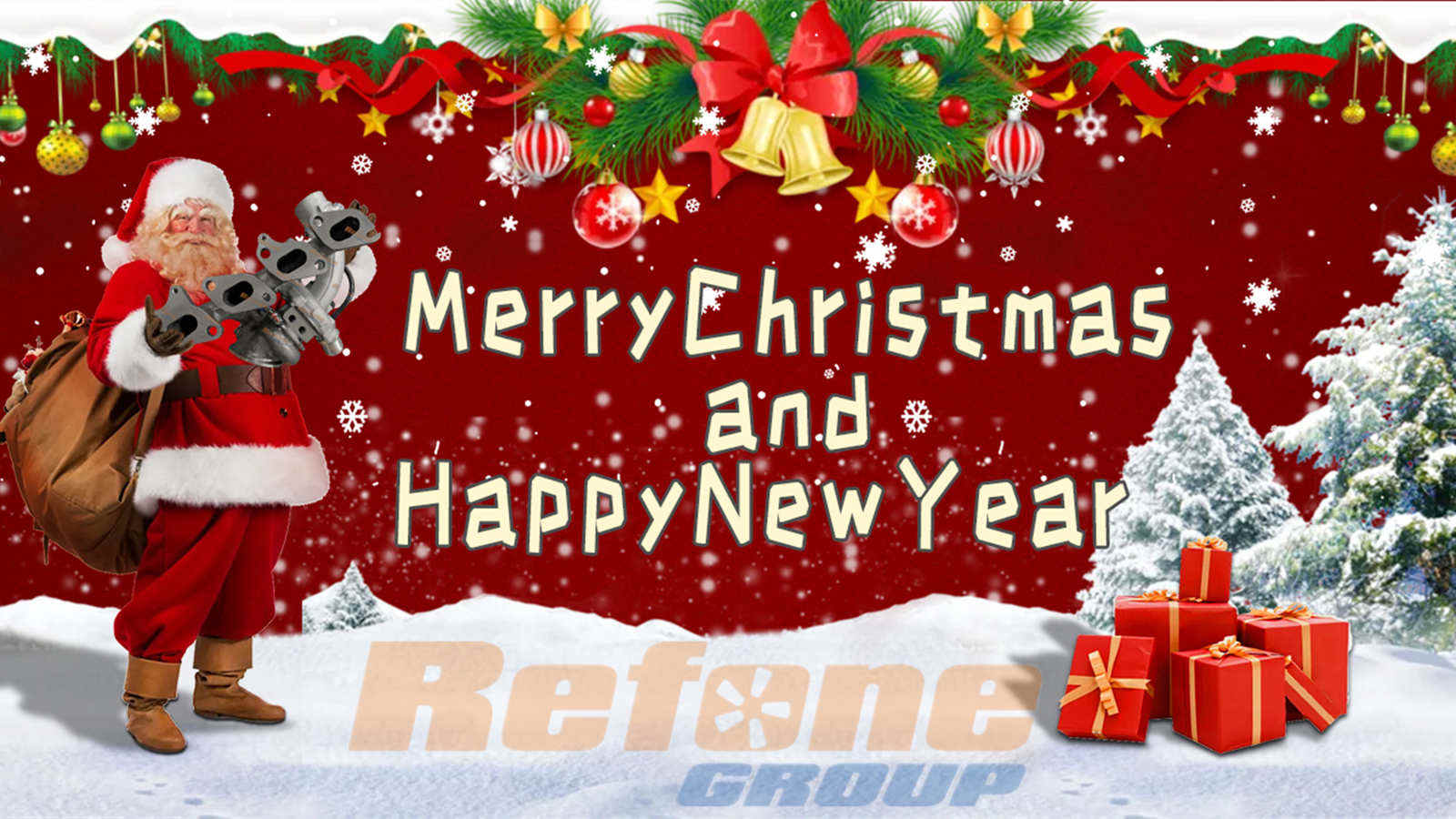 Navidad & Se acerca el día de Año Nuevo-Refone Turbo Group